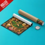 Sacred_Anupama_Devi_goddess_painting_framed_in_black_for_home_decor